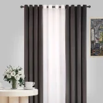 پرده مدل پانچ نازلی سایز 150x280 سانتی متر